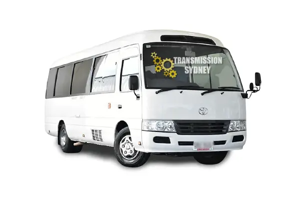 Toyota Coaster 2015, a vehicle we recondition transmissions for