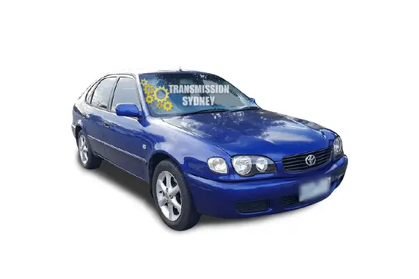 Toyota Corolla Hatch 2000, a vehicle we recondition transmissions for