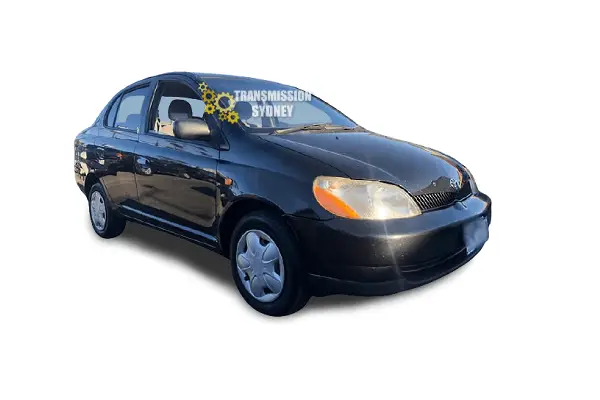 Toyota Echo Sedan 2001, a vehicle we recondition transmissions for