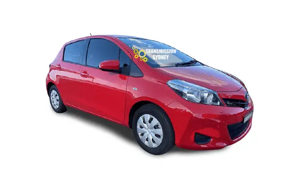 Toyota Yaris Hatch 2012, a vehicle we recondition transmissions for